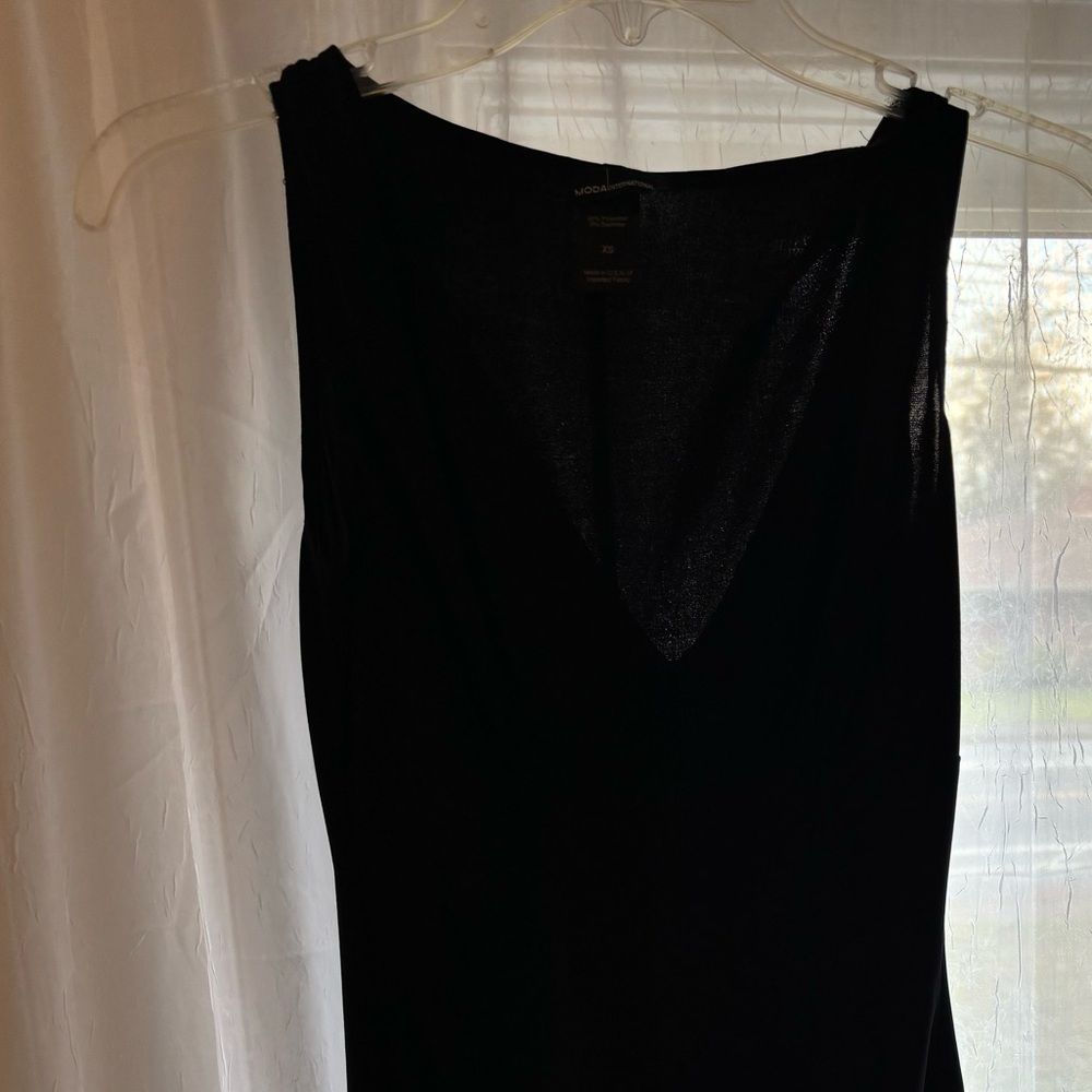 MODA international black dress